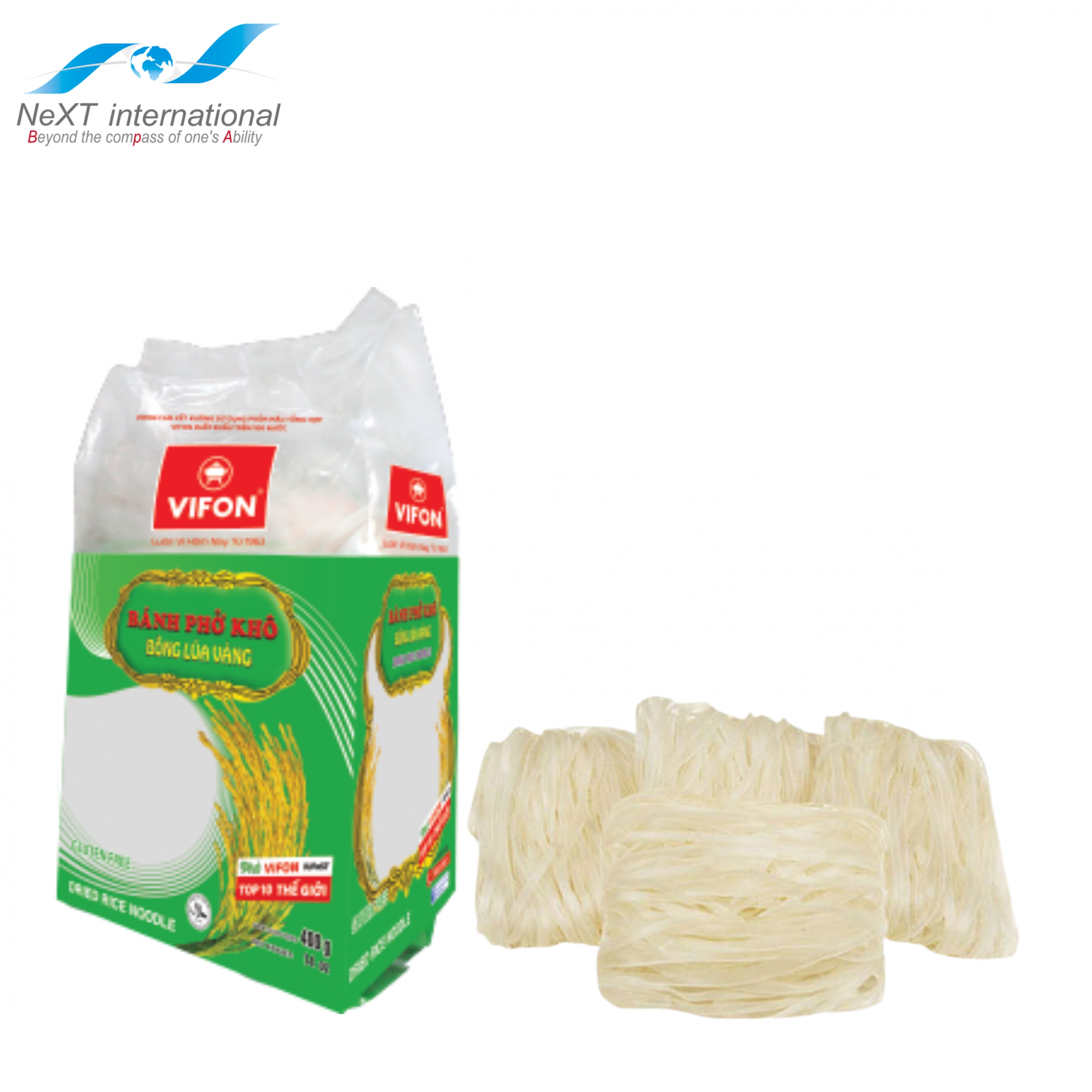 乾燥フォー・PHỞ KHÔ BÔNG LÚA VÀNG ・粗干面