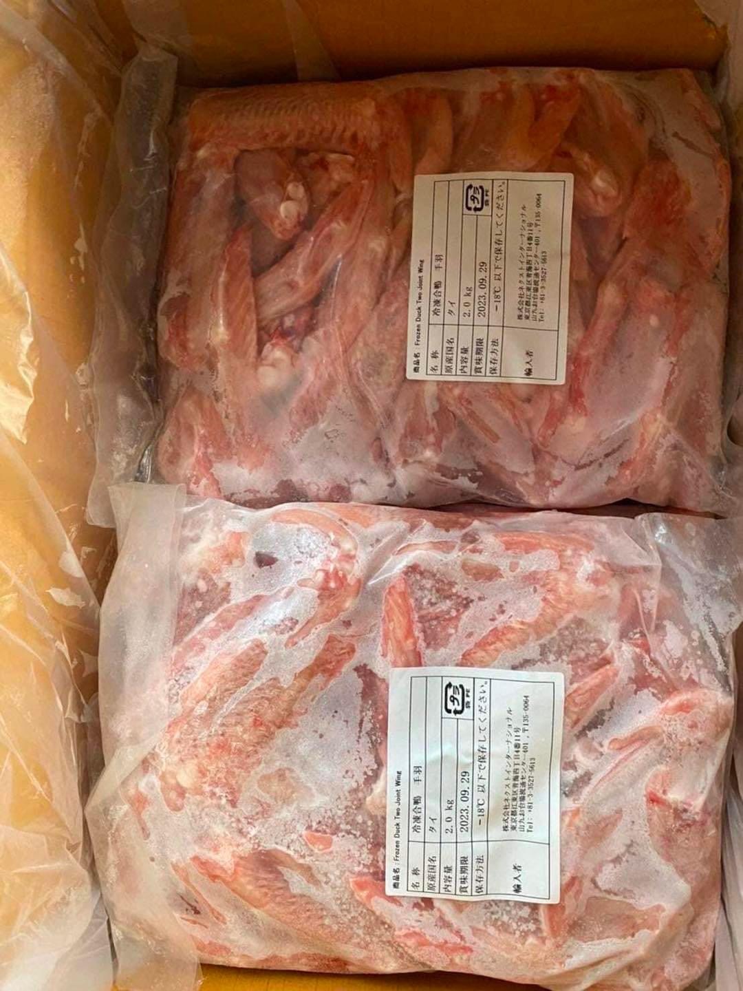 冷凍アヒルの手羽先・CÁNH VỊT・鸭翅