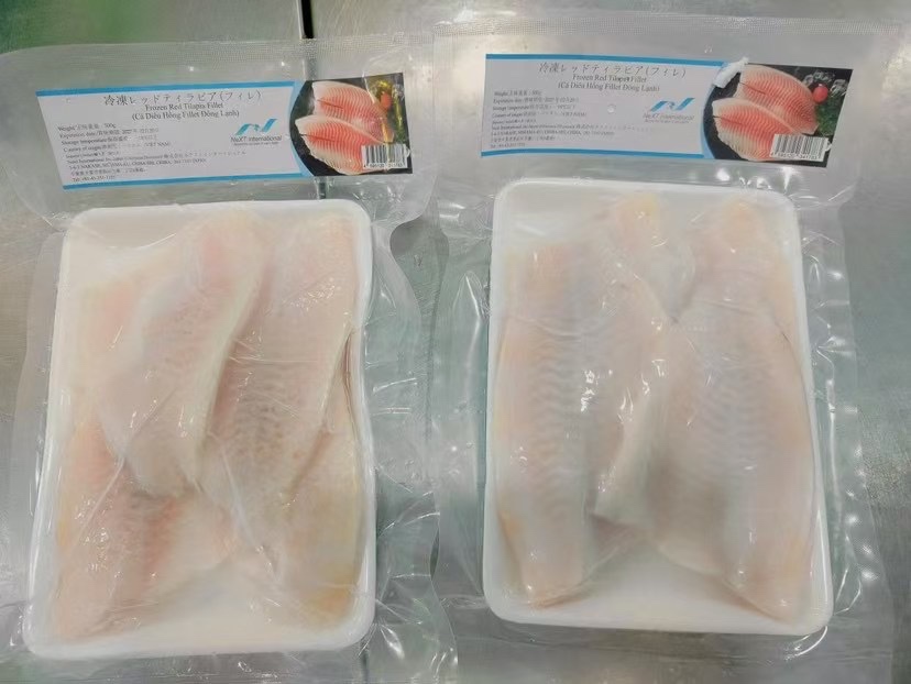 赤ティラピアフィレ・ cá diêu hồng phi lê・红罗非鱼片