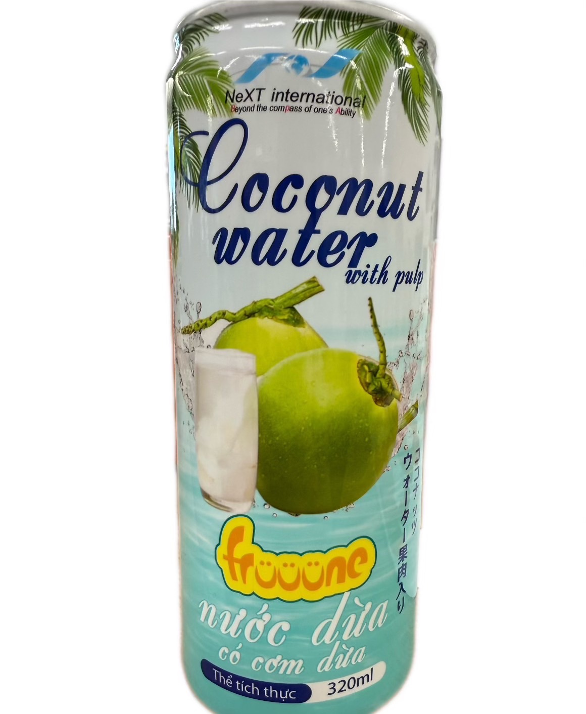 ココナッツウォーター果肉入り・ NƯỚC DỪA CÓ CƠM DỪA