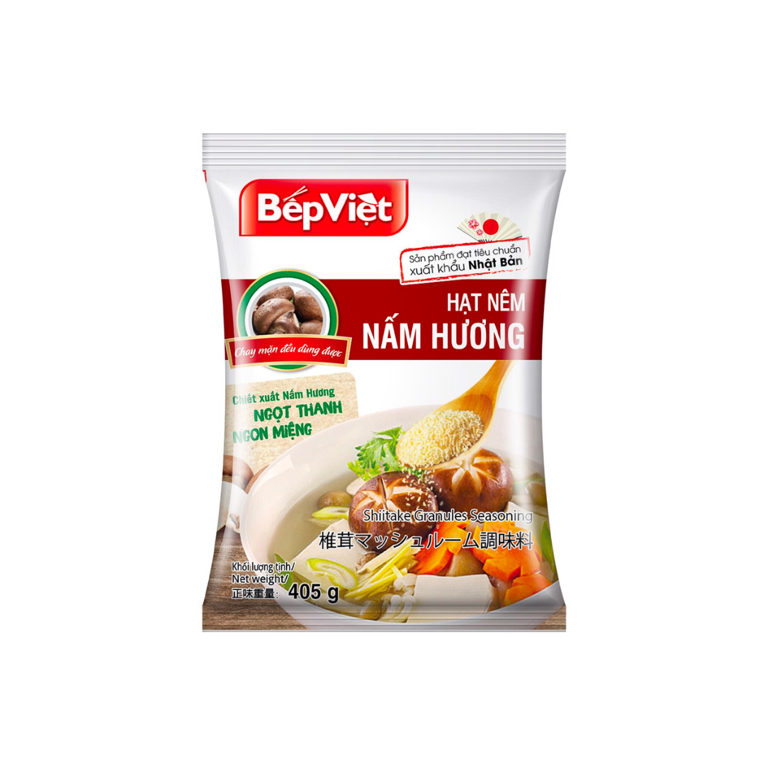 椎茸マツシュルーム調味料・HẠT NÊM NẤM HƯƠNG BẾP VIỆT