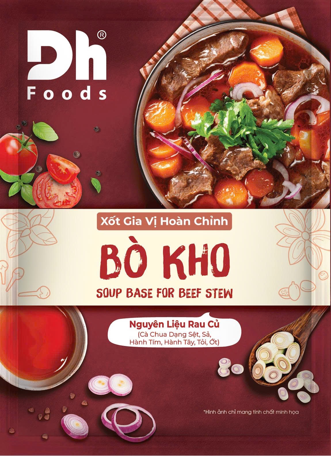 牛肉込みスパイシーソース・GIA VỊ HOÀN CHỈNH BÒ KHO