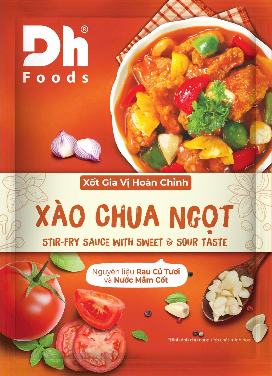 甘酢炒めソース・XÀO CHUA NGỌT