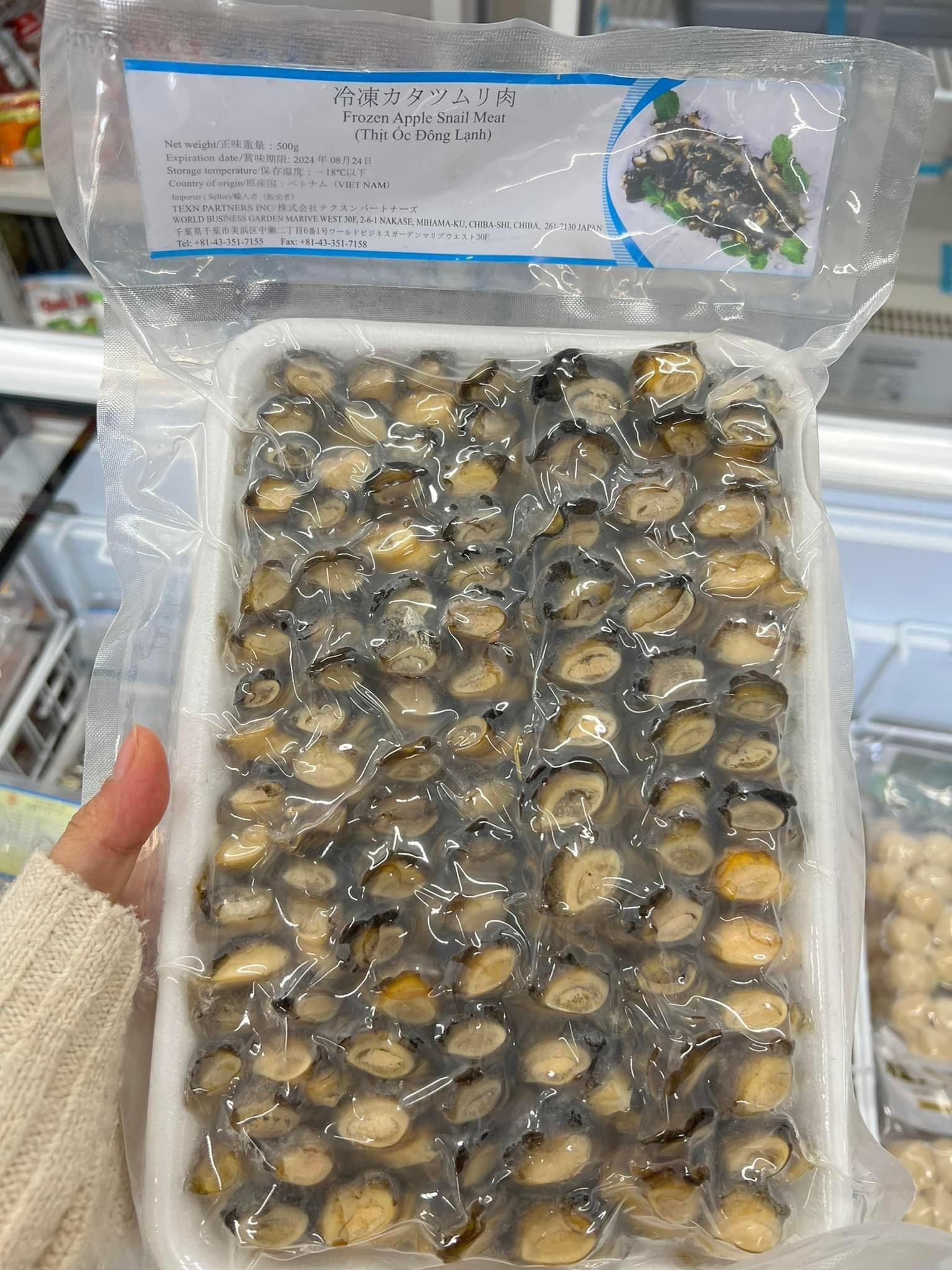 冷凍カタツムリ・ỐC・螺蛳