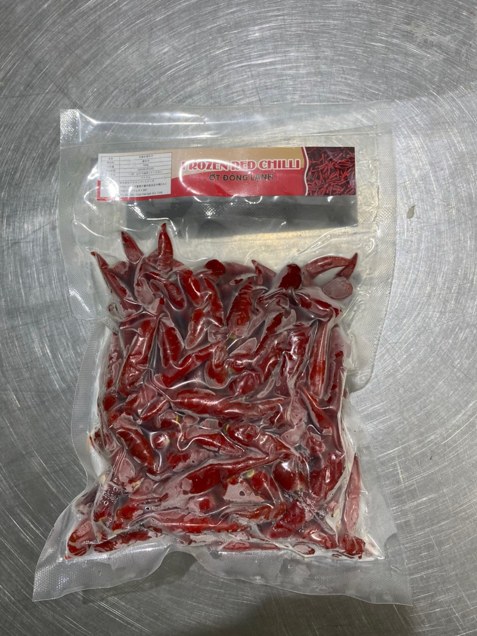 冷凍赤唐辛子・ ỚT ĐÔNG LẠNH