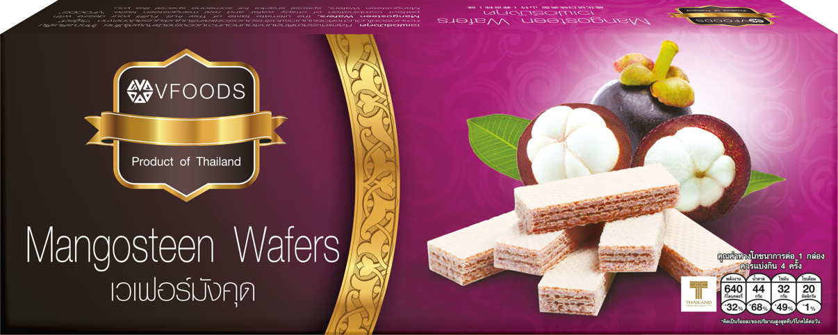 PREMIUM MANGOSTEEN WAFERS・MIX プレミアムマンゴスチンウエハース・BÁNH XỐP VỊ MĂNG CỤT