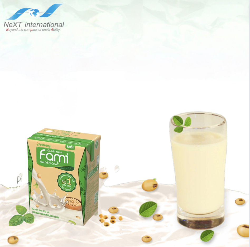 FAMI オリジナル豆乳・FAMI NGUYÊN CHẤT・特制原味豆奶