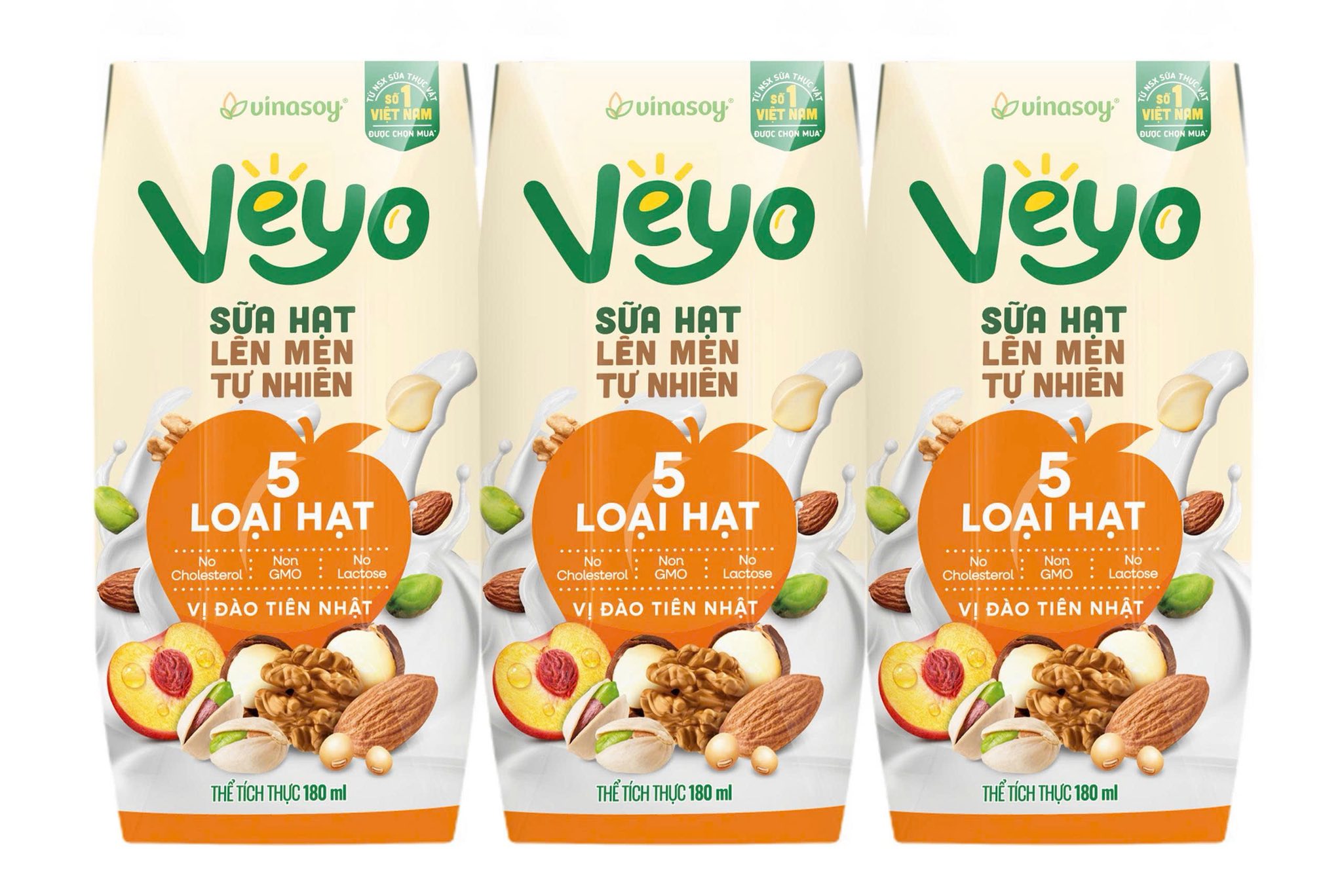 VEYO ヨーグルトモモ味・VEJO SỮA CHUA VỊ ĐÀO