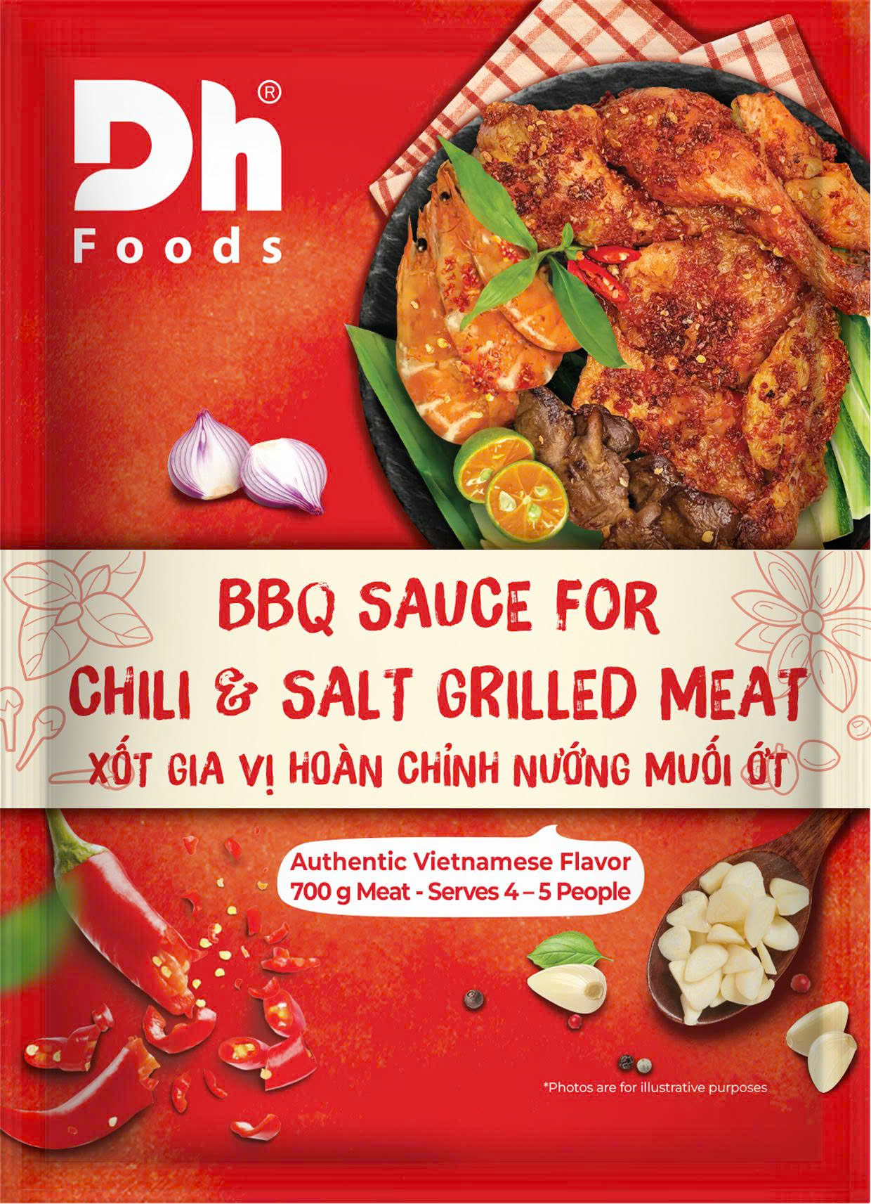 バーベキューソース　チリ＆ソルト・GVHC NƯỚNG MUỐI ỚT